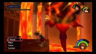 Kingdom Hearts HD - Proud Mode Walkthrough Part 11 Boss: Jafar