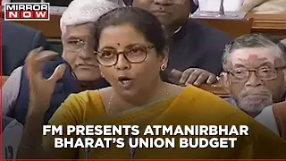 FM NirmalaSitharaman  lays out plan for Atmanirbhar Bharat