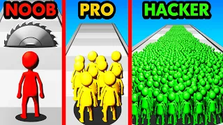 NOOB vs PRO vs HACKER CLASH