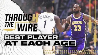 Best NBA Player at Each Age | Through The Wire Podcast