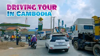 Driving Tour In Cambodia | Driving On Win Win Boulevard (Tomnob Kob Srov) Western Phnom Penh City