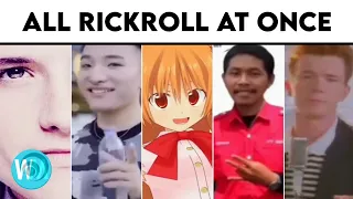 5 Rickroll in One Video