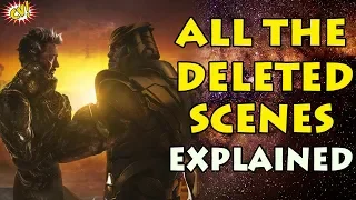 All The Deleted Scenes In Endgame Explained || #ComicVerse