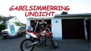 GABELSIMMERRING ERNEUERN KTM EXC 450 🤙 | GarageTime