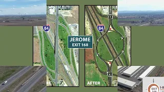 I-84 South Jerome to Twin Falls 2024 Update