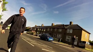 Road rage - Cyclist attacked by angry van man