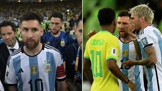 Messi's Fiery Response to Rodrygo's 'Cowards' Comment during World Cup Qualifier Delay