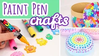 3 Posca Paint Pen Projects | Easy Paint Marker Crafts