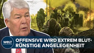 UKRAINE-KRIEG: Frühjahrsoffensive Richtung Mariupol wird „blutrünstige Angelegenheit“ | WELT Thema