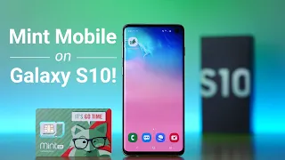 Testing Mint Mobile on Galaxy S10!