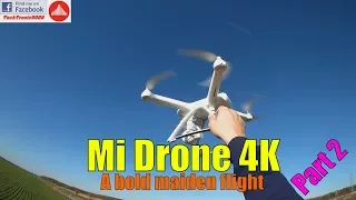 Xiaomi Mi Drone 4K - A Bold Maiden Flight & 4K Camera Footage