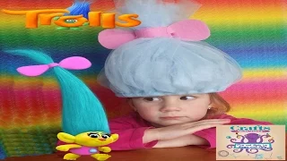 How to make the hair of Troll Smidge from the movie Trolls . Trolls Smidge Makeup Tutorial