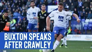 Post Match | Adam Buxton (Crawley Town)