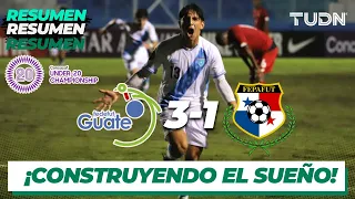 Resumen y goles | Guatemala 3-1 Panamá | CONCACAF Sub 20 | TUDN