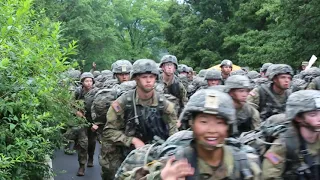 Class 2027 Cadets of West Point Military Academy March Back(August 6, 2023)