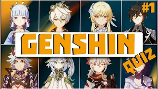 Genshin Quiz Выпуск 1: Угадай персонажа по звуку его Взрыва Стихий/Genshin quiz 1st episode