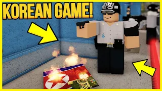 Playing a KOREAN Roleplay Game on Roblox!