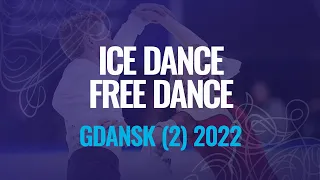 BEN KHELIFA / ZHU (CAN) | Ice Dance Free Dance | Gdansk (2) 2022 | #JGPFigure