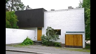 アールトの自邸兼アトリエ 1936  Alvar Aalto - The Aalto House 1936