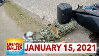 Unang Balita sa Unang Hirit: January 15, 2021 [HD]