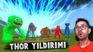 Thor un Çekici ve Yıldırımı vs Tüm Karakterler, Gmod Kapışma