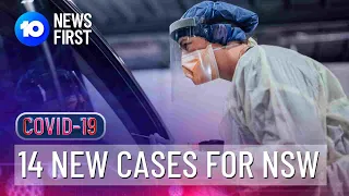 14 New COVID Cases In NSW | 10 News First