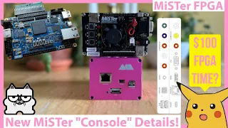 MiSTer FPGA Clone Console Details Are Here! $100 MiSTer and New MiSTer Handheld