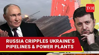 Putin Unleashes Grad Rocket Launcher On Ukraine, Blows Up Gas & Power Supply To EU Nations | Watch