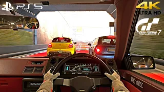 Gran Turismo 7 - Ultra Realistic Graphics on PS5 Rainy Weather Gameplay