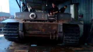 Действующий макет немецкого танка Тигр VI