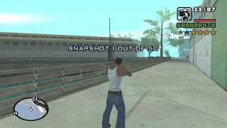 How to take Snapshot #13 at the beginning of the game - GTA San Andreas