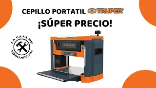 Cepillo portátil TRUPER ¡SUPER PRECIO!