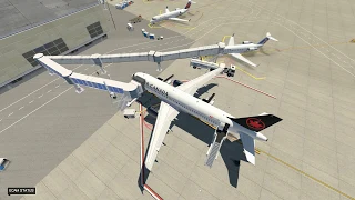 Auto Gate for Difficult Airports in Xplane 11