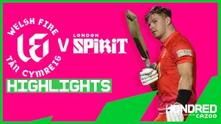 Phillips Provides a Masterclass! | Welsh Fire vs London Spirit  - Highlights | The Hundred 2021