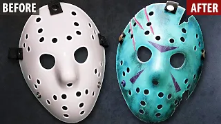 Making a Nintendo (NES) Jason Mask with Damage