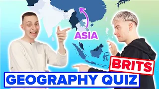 Brits Try To Label A Map Of Asia