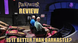 DarKoaster Review, Busch Gardens Williamsburg Indoor Coaster | Is it Better than Curse of DarKastle?