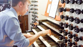 J. S. BACH - Liebster Jesu, wir sind hier (BWV 731) • BACH-ORGAN at St. Thomas Church - Paul Fey