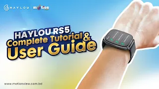 Haylou RS5 BT Calling Smartwatch | Complete Tutorial |Unboxing Haylou RS 5