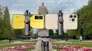 Xiaomi Poco F4 GT Vs iPhone 13 Pro Max | Camera Test