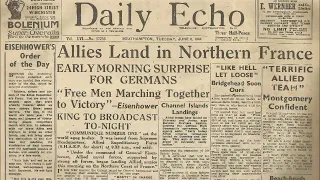 D-DAY: BBC Radio broadcast with John Snagge (Communique Number One - June 6 1944)