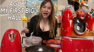 Le Creuset, Smeg And Staub Haul - Unboxing | My First Ever Luxury Kitchen Investment | Nakakaiyak