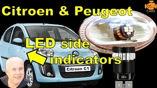 Citroen Side Indicator LED Conversion | Cheap Car Modification Ideas