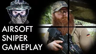 Airsoft Sniper Gameplay - Scopecam - Novritsch SSG24