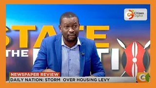 Senator Edwin Sifuna: On the housing levy, the government has refused to listen to the people