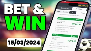 ACCURATE Football Predictions Today to CASHOUT BIG (15/03/2024)