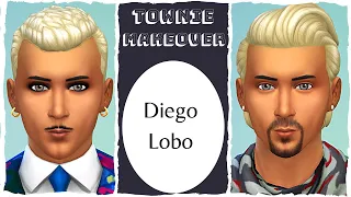 Townie Makeover || Diego Lobo | Sims 4