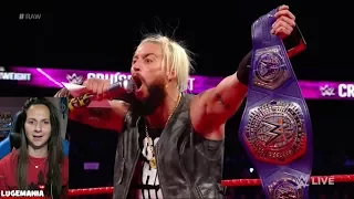 WWE Raw 9/25/17 Enzos Celebration