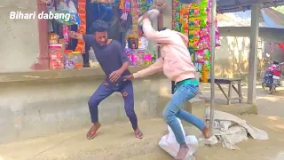 Must watch new funny comedy videos 2022😂😂top amazing funny video 2022 😂😂 Episode 04 By Bihari dabang