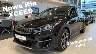 Kia XCEED dostępna od ręki! | Kia XCEED [1.5 T-GDI 160KM 6MT] wersja L+AEB | kolor Black Pearl | 4K